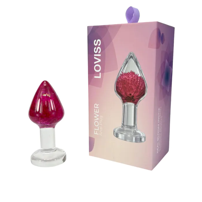 Розкішна анальна пробка Loviss Gomphrena Globosa Anal Plug