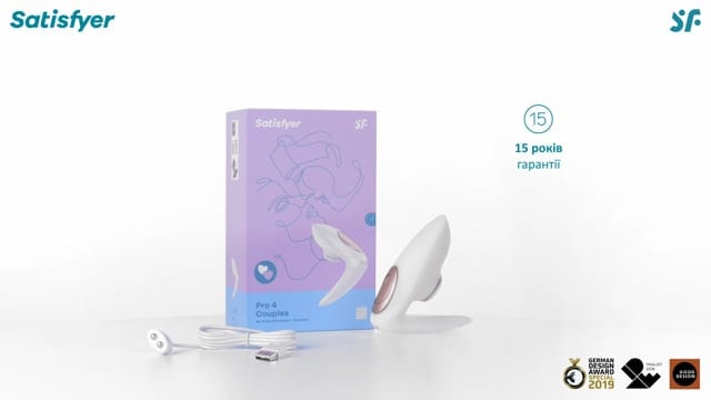 Вакуумний стимулятор для пар Satisfyer Pro 4 Couples — фото 2