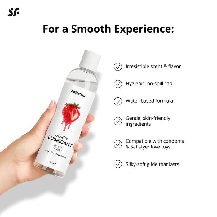 Лубрикант Satisfyer Juicy Lubricant Blast Berry 300 мл — фото 5