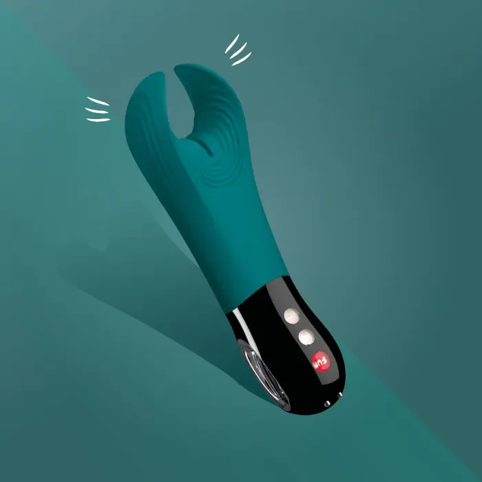 Вібратор мастурбатор Fun Factory Manta Deep Sea Blue — фото 6