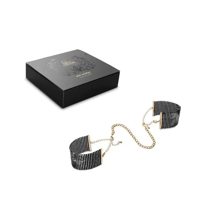 Наручники Bijoux Indiscrets Desir Metallique Handcuffs - Black — фото 4
