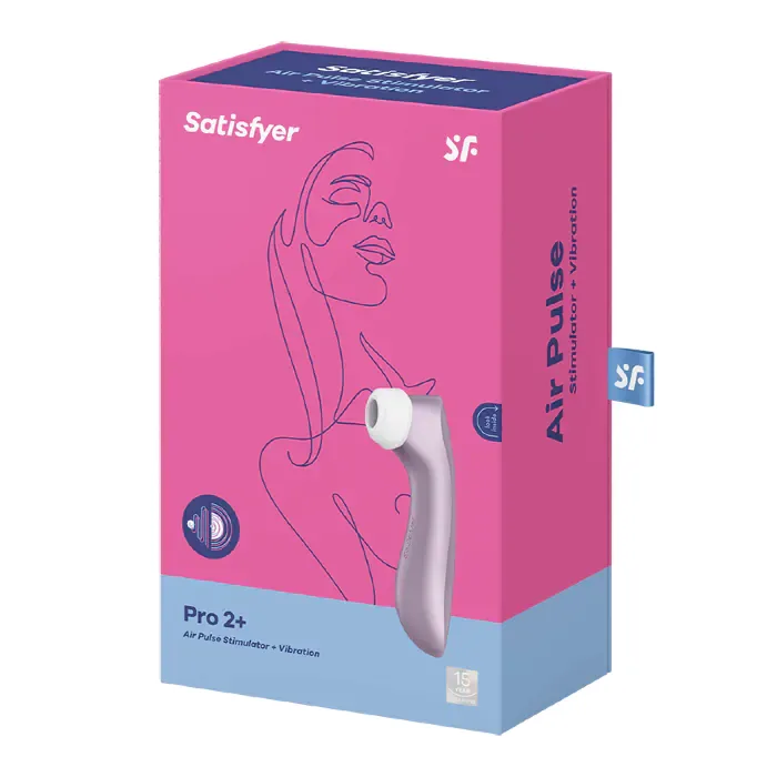 Вакуумний вібратор Satisfyer Pro 2+ Vibration Generation 2 violet — фото 7