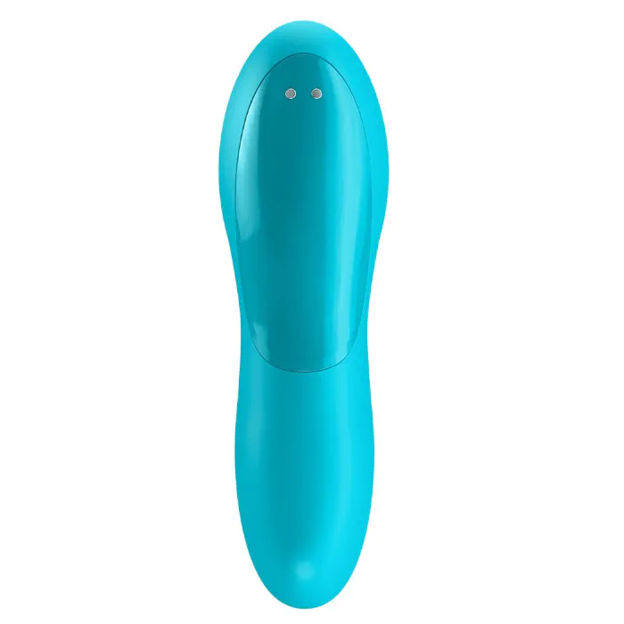 Вібратор на палець Finger Vibrator Satisfyer Teaser light blue — фото 3