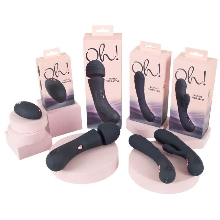 Вібратор You2Toys Oh! Wand Black — фото 10