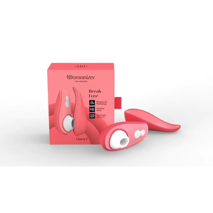 Вакуумний стимулятор Womanizer Liberty 2 Rose — фото 15