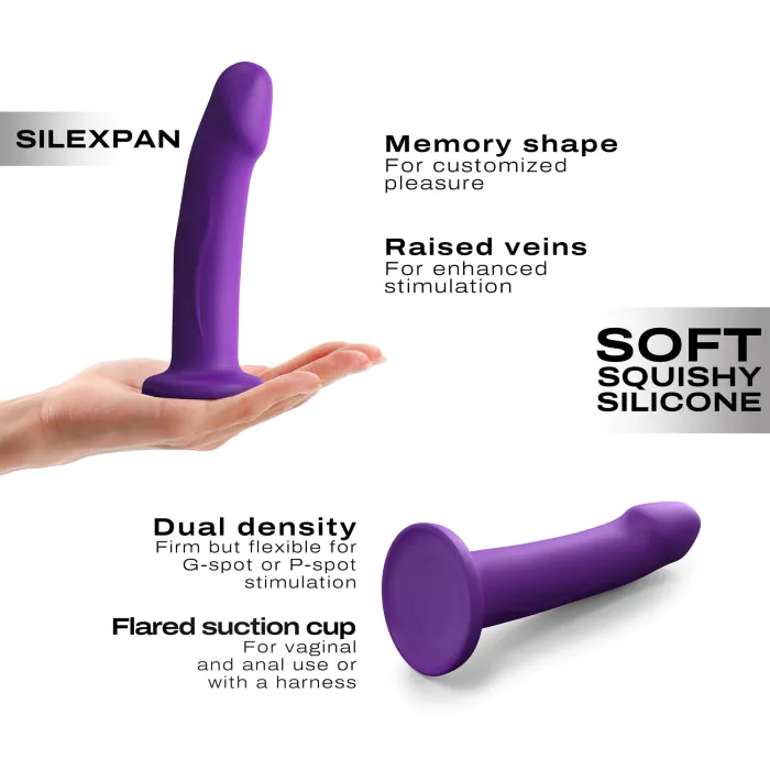 Фалоімітатор Dorcel Real Pleasure M Purple — фото 4