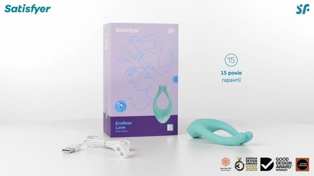 Стимулятор для пар Satisfyer Endless Love Blue Endless Love — фото 2