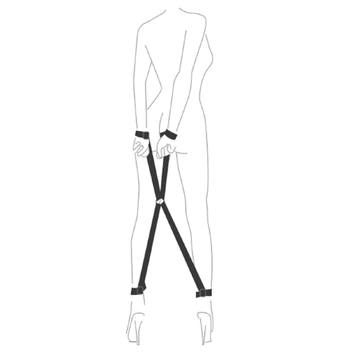 Набір для фіксації Art of Sex BDSM Crosswise — фото 3