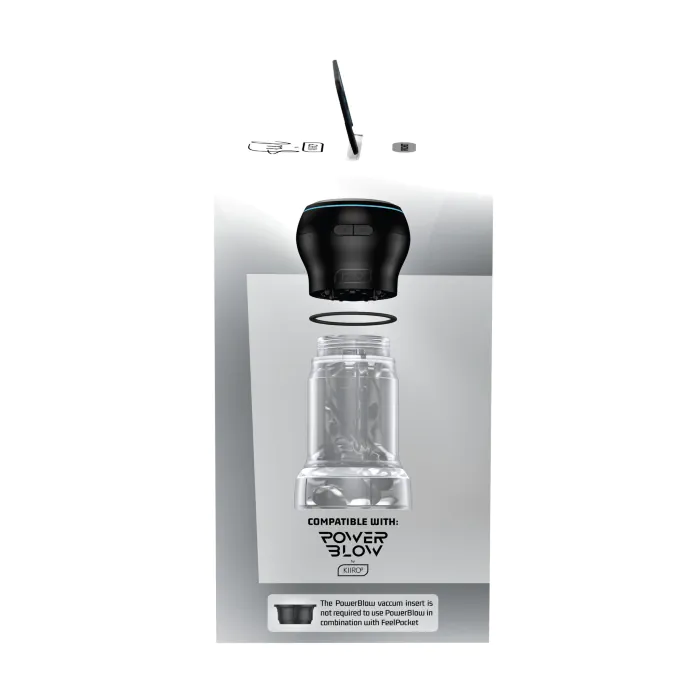 Мастурбатор Kiiroo Feel Pocket Crystal — фото 10