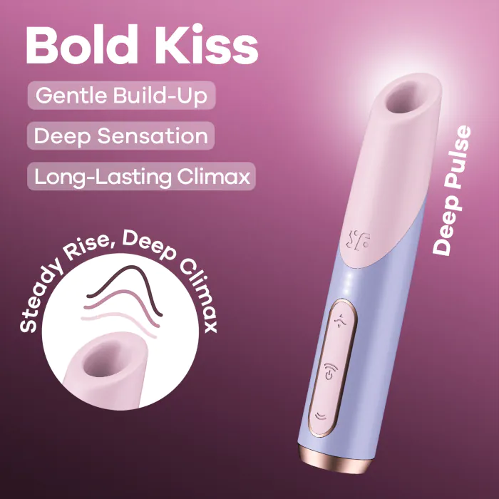 Вібратор помада Satisfyer Bold Kiss — фото 9