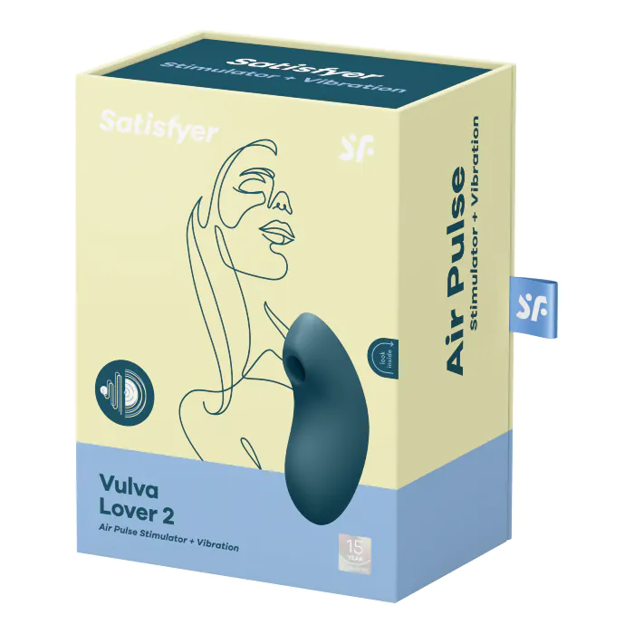 Вакуумний стимулятор Satisfyer Vulva Lover 2 blue — фото 10