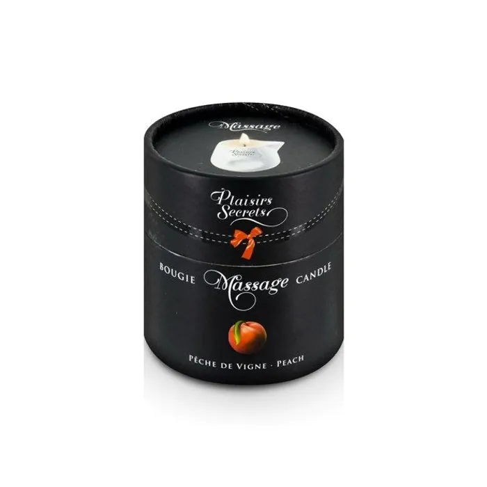 Масажна олія-свічка Plaisir Secret Peach 80 мл — фото 2
