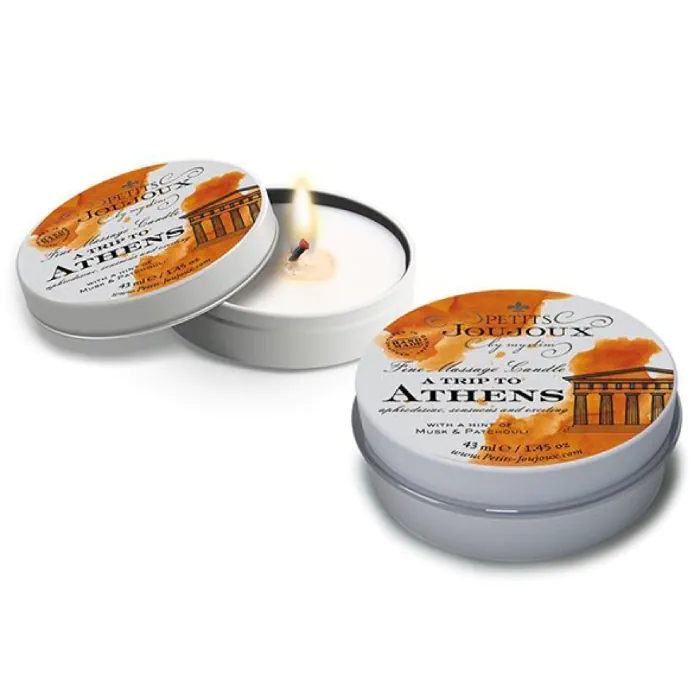 Масажна свічка Petits Joujoux Athens Musk and Patchouli — фото 2