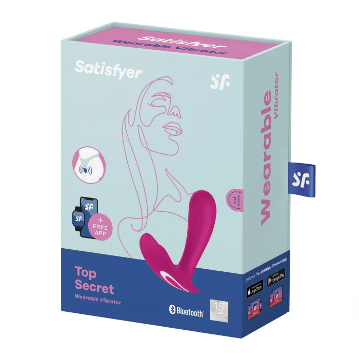 Смарт-вібратор у трусики Satisfyer Top Secret Pink — фото 4