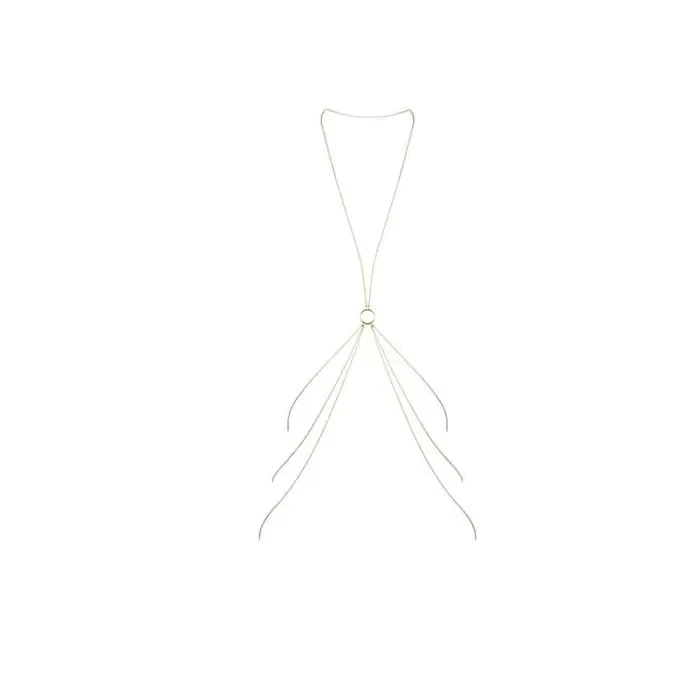 Ланцюжок для тіла Bijoux Indiscrets Magnifique 8 Body Chain - Gold