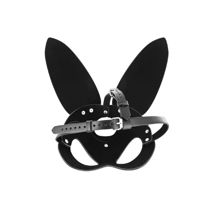 Маска зайчика Fetish Tentation Black — фото 2
