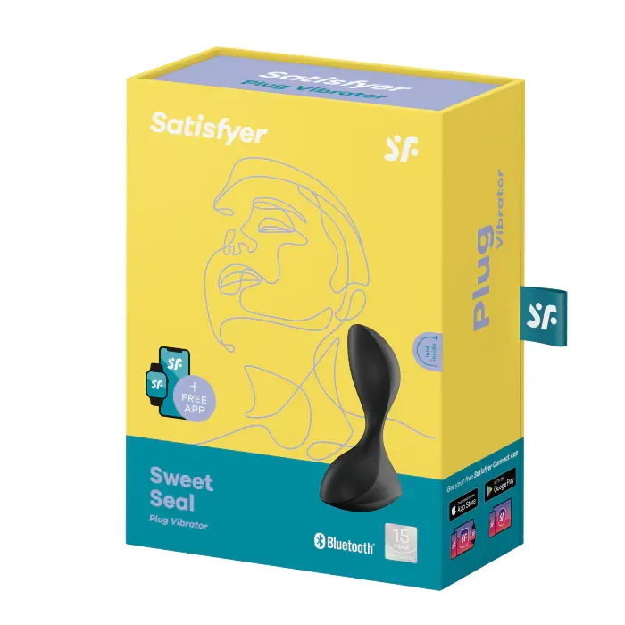 Анальна смарт-пробка з вібрацією Satisfyer Sweet Seal Black — фото 7