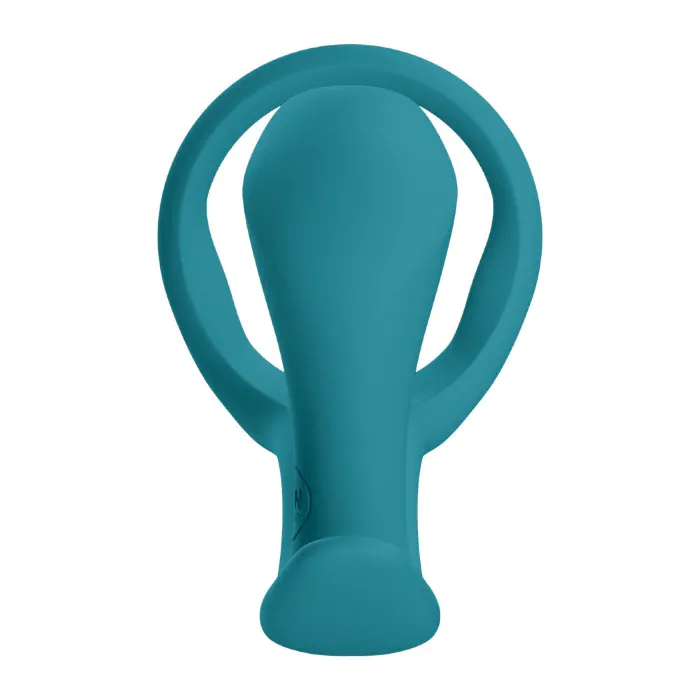 Анальна пробка з ерекційним кільцем Fun Factory Bootie Ring Bottle Green — фото 4