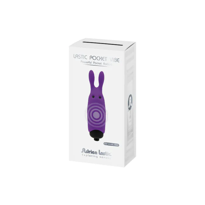 Мінівібратор Adrien Lastic Pocket Vibe Rabbit Purple — фото 9