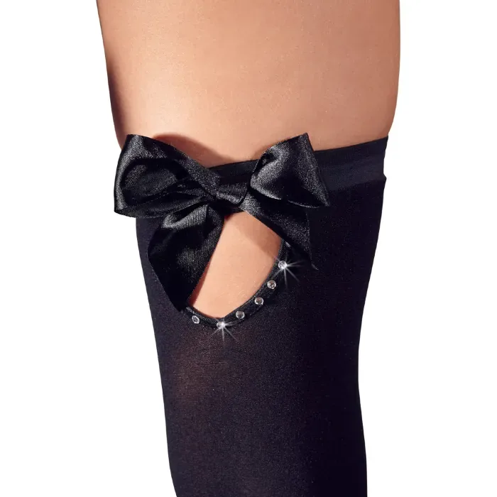Панчохи Cottelli Hold-up Stockings S — фото 3