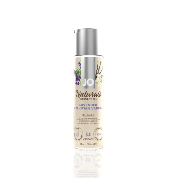Масажне масло  JO Naturals Lavender & Vanilla 120 мл
