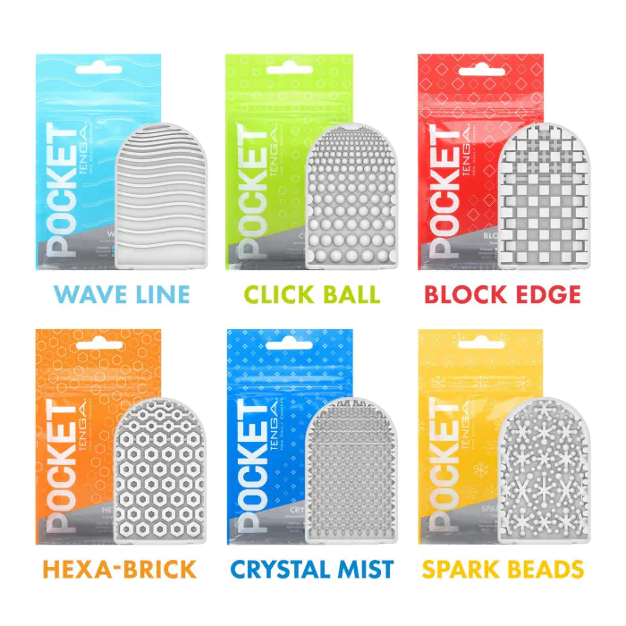Мастурбатор Pocket Tenga Hexa-Brick — фото 4
