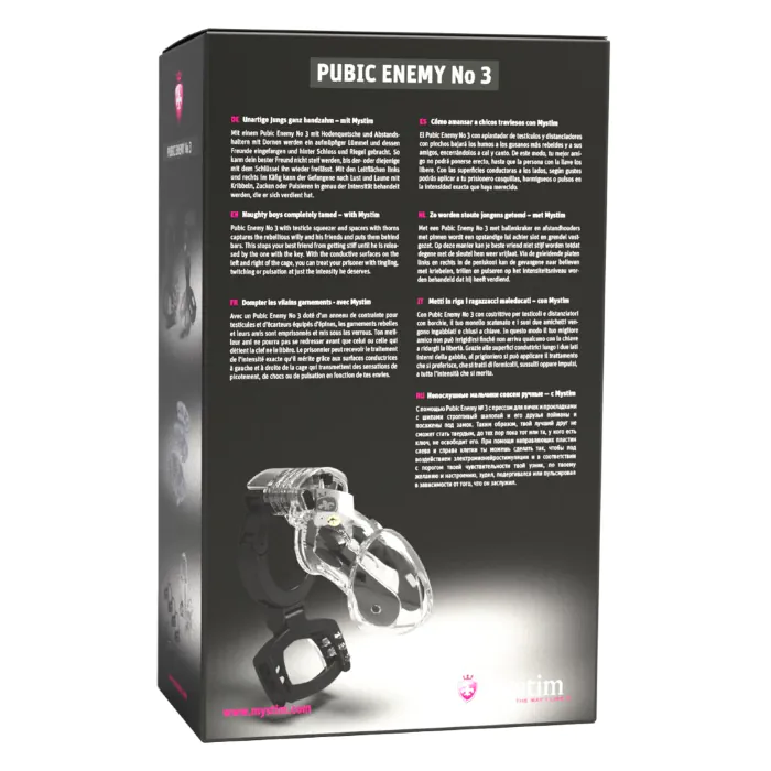 Клітка для члена з електростимуляцією Mystim Pubic Enemy No 3 — фото 6