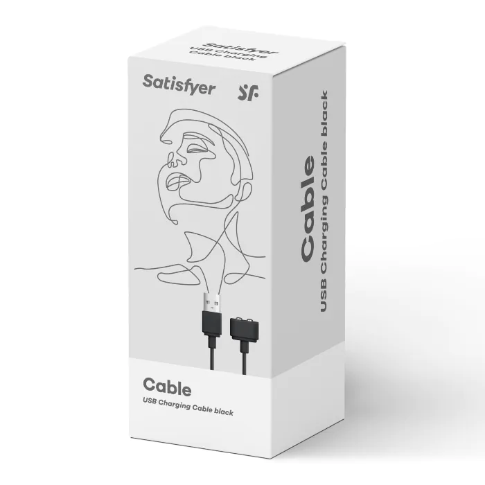 Зарядка Satisfyer USB Charging Cable black — фото 5