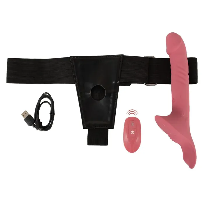 Страпон You2Toys Strap-On Set Pink — фото 12