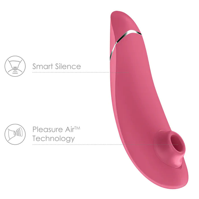 Кліторальний стимулятор Womanizer Premium Pink — фото 4