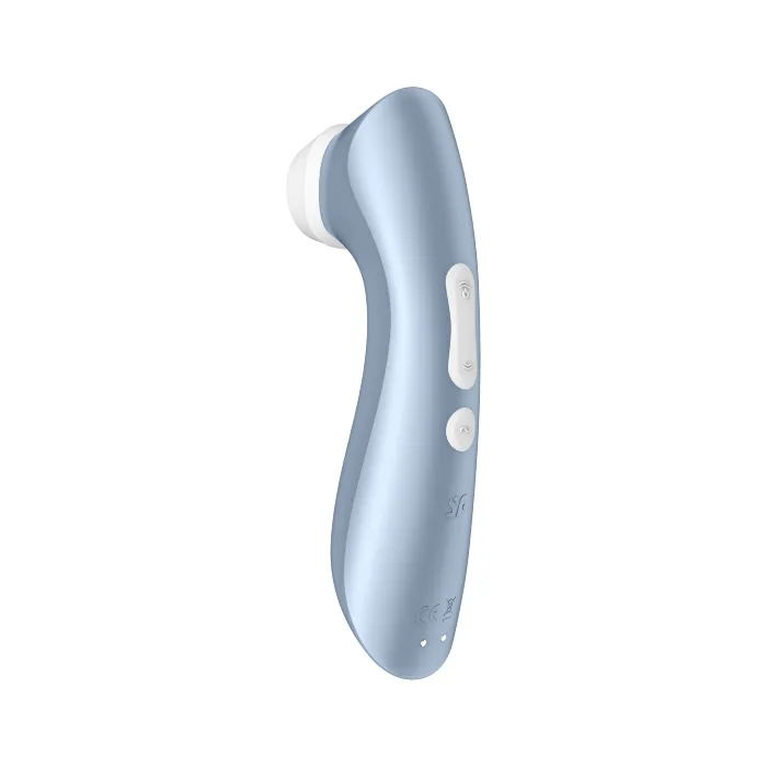 Вакуумний вібратор Satisfyer Pro 2+ Vibration Generation 2 Blue — фото 8
