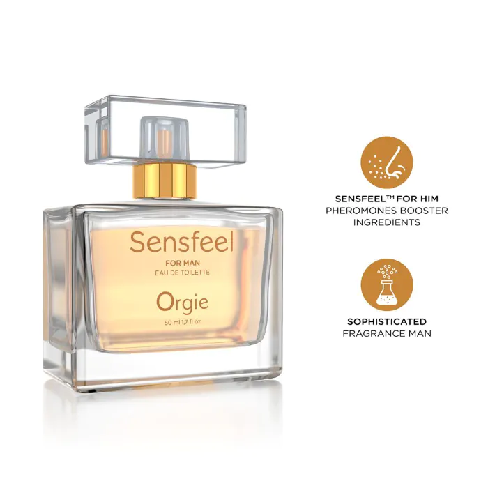 Чоловічі парфуми з феромонами Orgie Sensfeel for Man 50 мл — фото 3