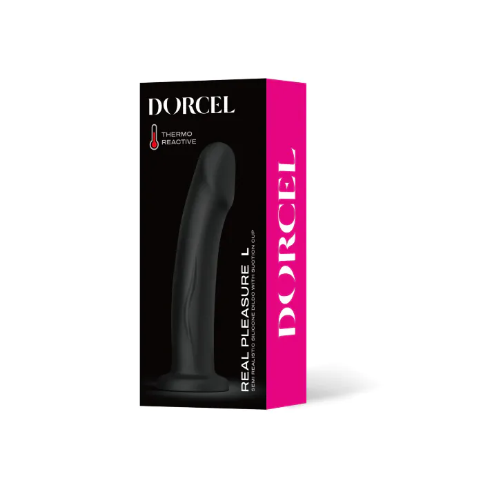 Фалоімітатор Dorcel Real Pleasure L Black — фото 6