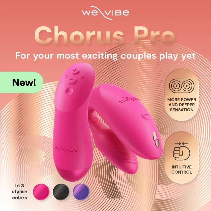 Парний смартвібратор We-Vibe Chorus Pro Electric Pink — фото 31
