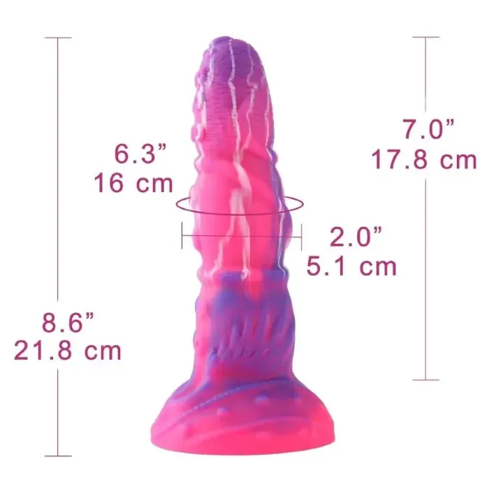 Дилдо Hismith Silicone Tentacle Dildo Monster Series — фото 4