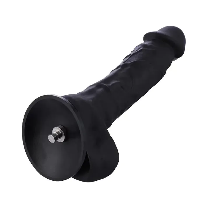 Дилдо Hismith 8.3" Silicone Dildo Black — фото 2