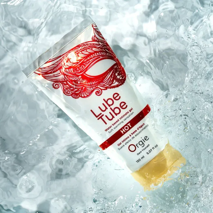 Лубрикант на водній основі Orgie Lube Tube Hot 150 мл — фото 4