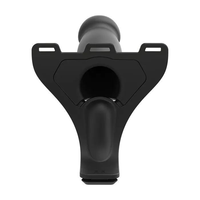 Набір для страпону з вібрацією Doc Johnson Body Extensions - BE Naughty - Black — фото 3