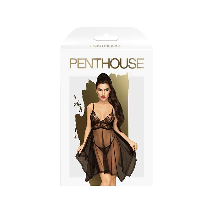 Бебі-дол Penthouse - Naughty Doll Black L/XL — фото 3