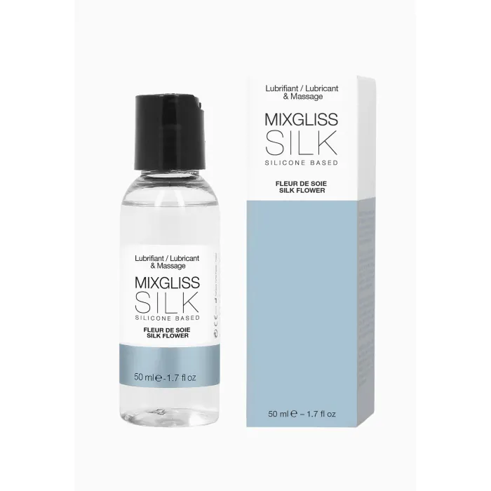Лубрикант на силіконовій основі MixGliss Silk Fleur De Soie 50 мл — фото 2