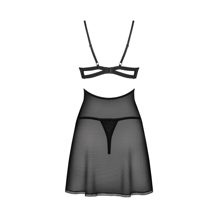 Бебі-дол Obsessive Nutris babydoll & thong — фото 2