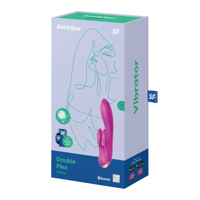 Смарт вібратор Satisfyer Double Flex Violet — фото 8