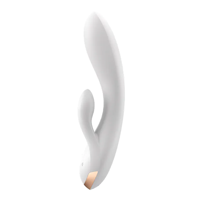 Смарт вібратор Satisfyer Double Flex White — фото 3