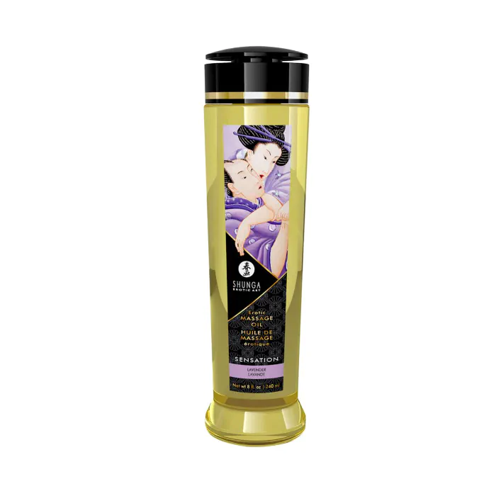 Масажна олія Shunga Sensation - Lavender Erotic Art