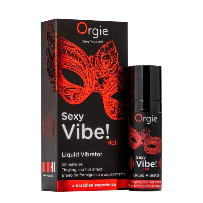 Рідкий вібратор Orgie Sexy Vibe! Hot 15 мл