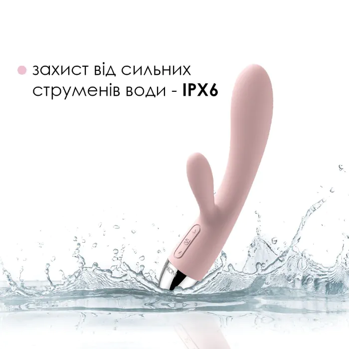 Вібратор кролик Svakom Alice Pale Pink — фото 5