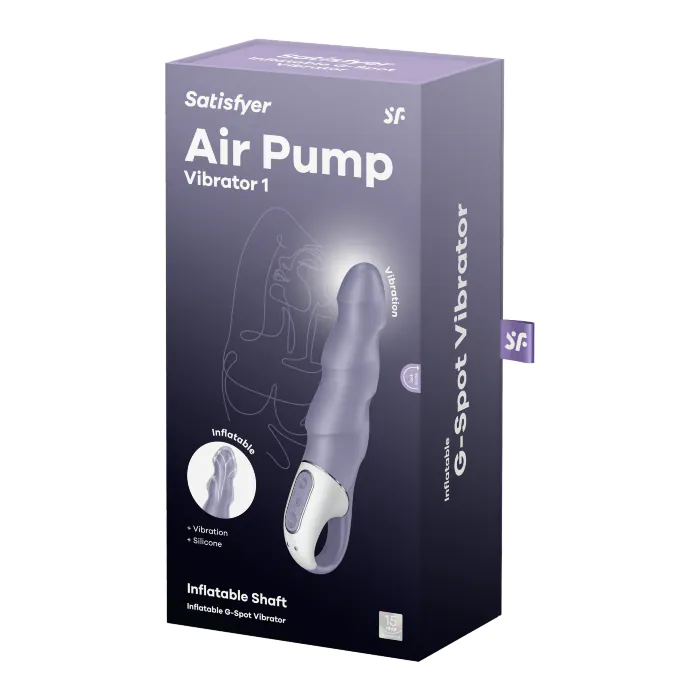 Вібратор Satisfyer Air Pump Vibrator 1 — фото 7
