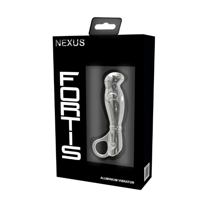 Металевий вібромасажер для простати та точки G Nexus Fortis