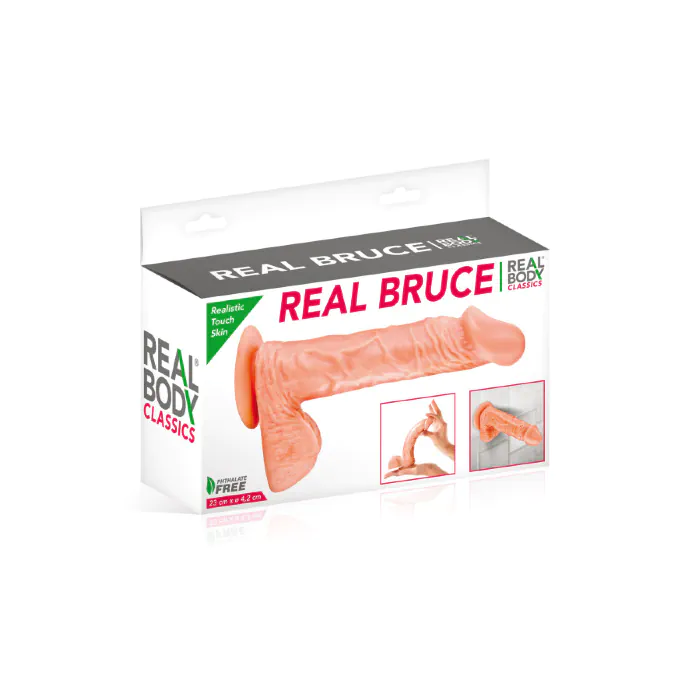 Фалоімітатор Real Body Real Bruce Nude — фото 4
