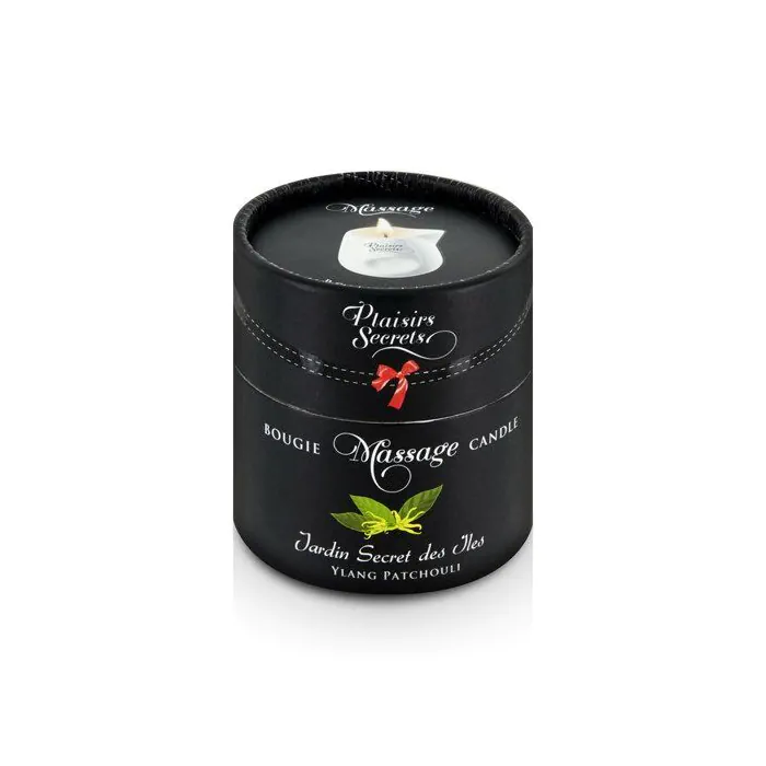 Масажна олія свічка Plaisir Secret Ylang Patchoul 80 мл — фото 3